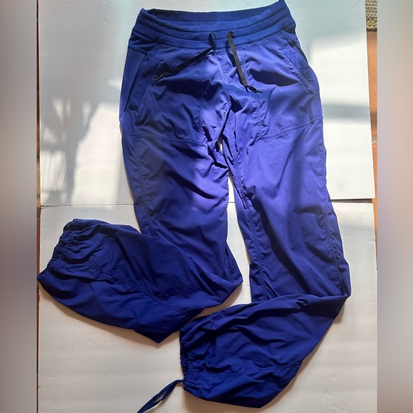 lululemon athletica Studio Pants Blue Joggers - Picture 1 of 6